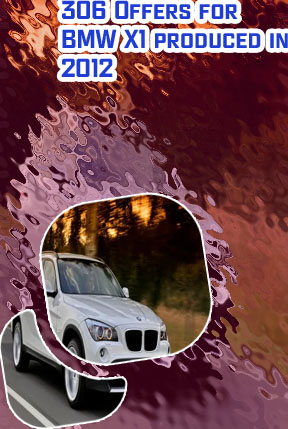 Bmw x1 2012