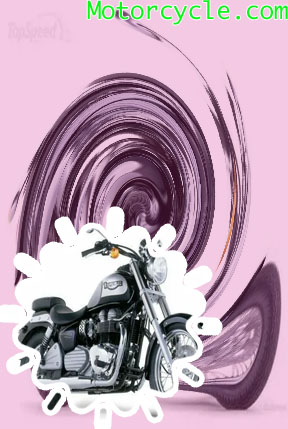 Triumph automatic motorcycle