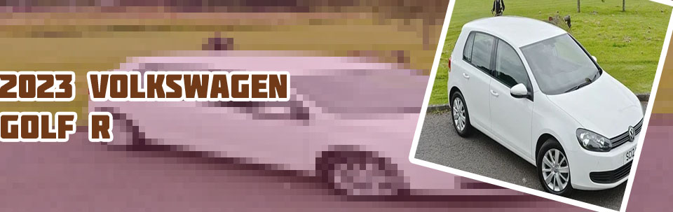 White volkswagen